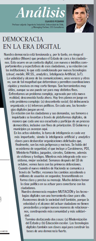 El Mercurio - Claudio Pizarro