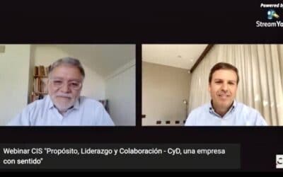 Webinar “Propósito, Liderazgo y Colaboración – CyD, una empresa con sentido”