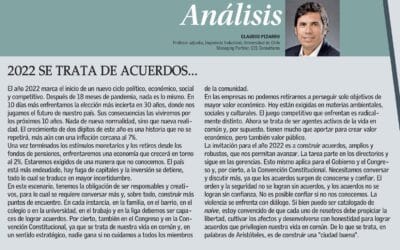 Columna de Claudio Pizarro, Managing Partner de CIS Consultores