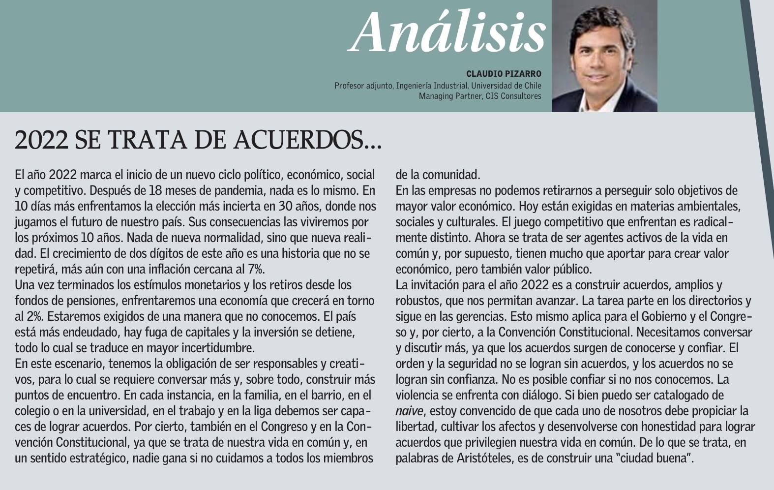 Imagen columna de opinión