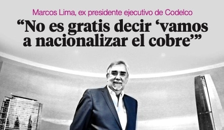 Marcos Lima se refiere a la industria del cobre