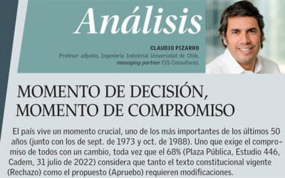 Momento de decisión, momento de compromiso