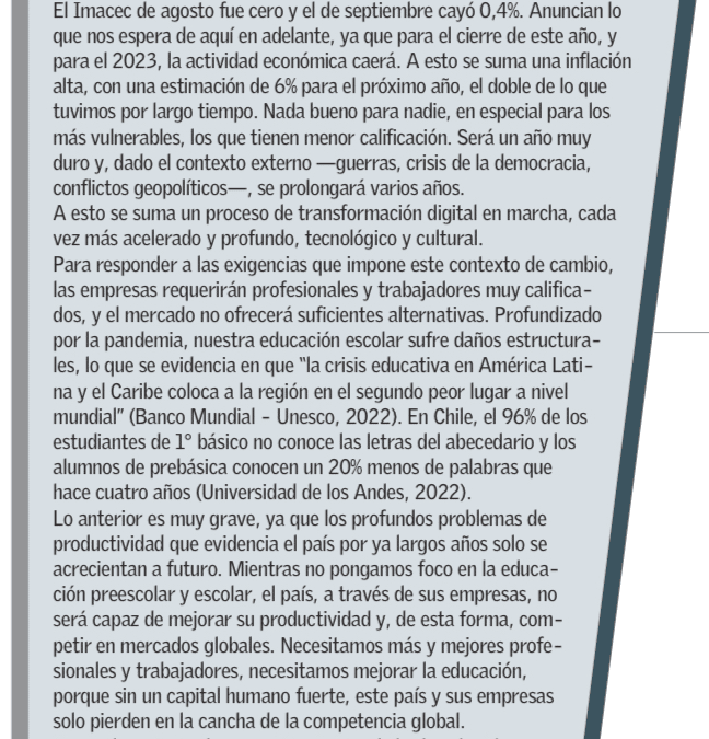 Nuestro elefante en el comedor