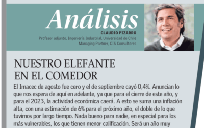 Nuestro elefante en el comedor