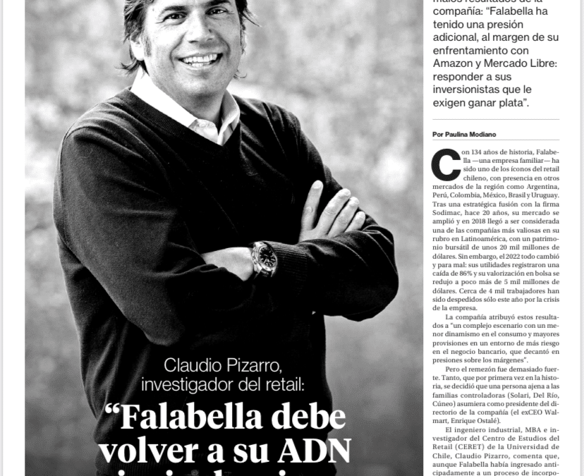 Entrevista a Claudio Pizarro en La Segunda