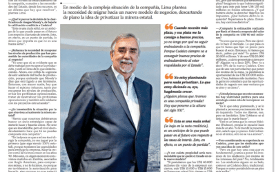 Entrevista a Marcos Lima en “El Mercurio”